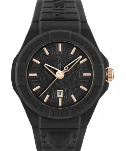 Philipp Plein Unisex Uhr New Fearless PSHDA0524 Schwarz Kunststoff 46 mm