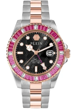 Philipp Plein Unisex Uhr GMT-I Challenger Baguettes