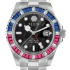 Philipp Plein Unisex Uhr GMT-I Challenger Baguettes