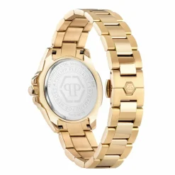 Philipp Plein Damen Armbanduhr Plein Majesty PWOFA0725 Gold/Weiß