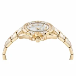 Philipp Plein Damen Armbanduhr Plein Majesty PWOFA0725 Gold/Weiß