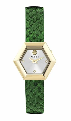 Philipp Plein Damen Armbanduhr LA JUNGLE DE PLEIN Leder PW6FA0225