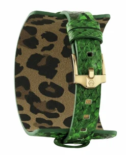 Philipp Plein Damen Armbanduhr LA JUNGLE DE PLEIN Leder PW6FA0225