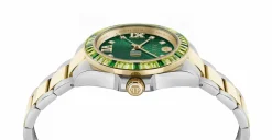 Philipp Plein Damenuhr Lady Empire PW2FA0225 Gold / Grün (Edelstahl)