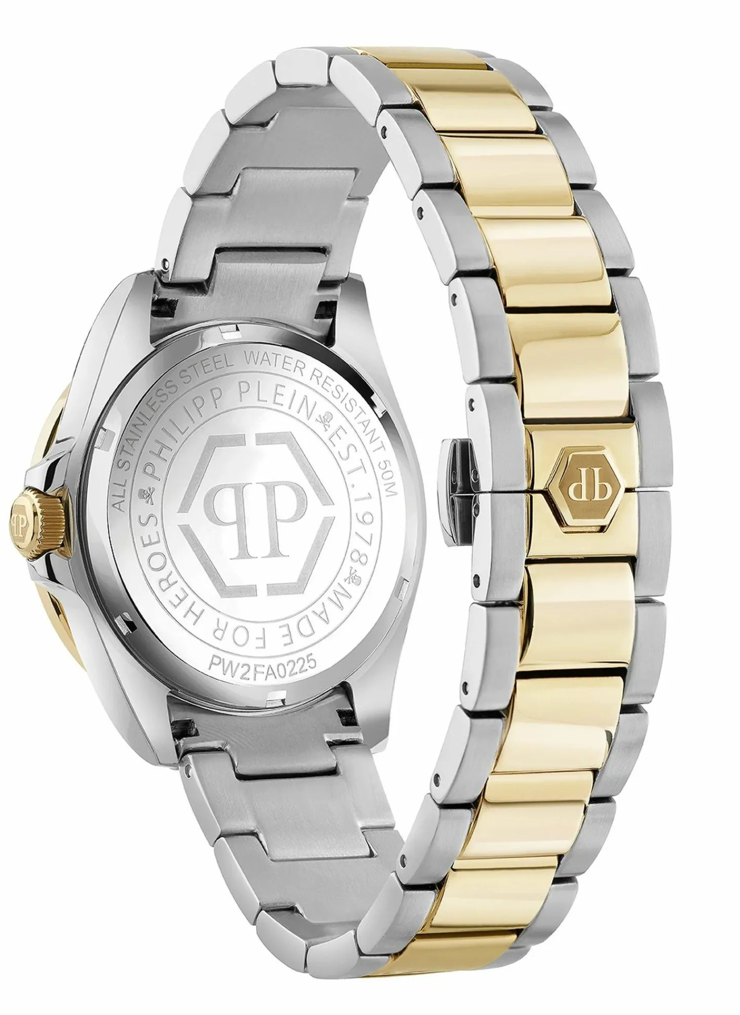 Philipp Plein Damenuhr Lady Empire PW2FA0225 Gold / Grün (Edelstahl)