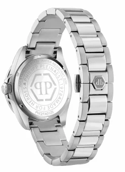 Philipp Plein Damenuhr Lady Empire PW2FA0125 Silber / Blau (Edelstahl)