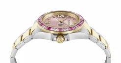 Philipp Plein Damenuhr Lady Empire PW2FA0325 Silber, Gold / Rosa (Edelstahl)