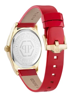 Philipp Plein Damenuhr Plein Valentine PW2BA0825 (Gold / Rot / Champagner)