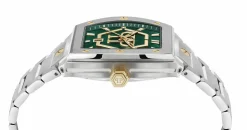 Philipp Plein Herrenuhr The Hexagon Phantom Grün Stahl PWPUA0825