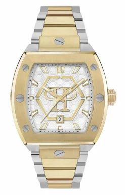 Philipp Plein Herrenuhr The Hexagon Phantom Silber PWPUA0925