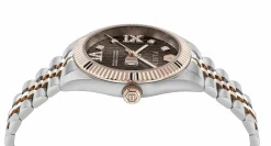 Philipp Plein Uhr Damen Date Superlative Crystal Braun/Silber PWYFA0325