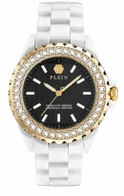 Philipp Plein Uhr Damen Heaven Weiss Keramik PWPPA0224