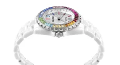 Philipp Plein Uhr Damen Heaven Weiss Keramik PWPPA0124