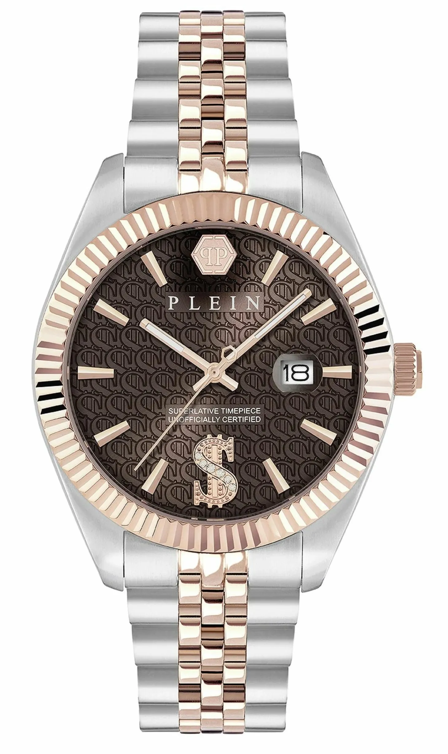 Philipp Plein Uhr Herren Date Superlative Crystal PWMFA0925