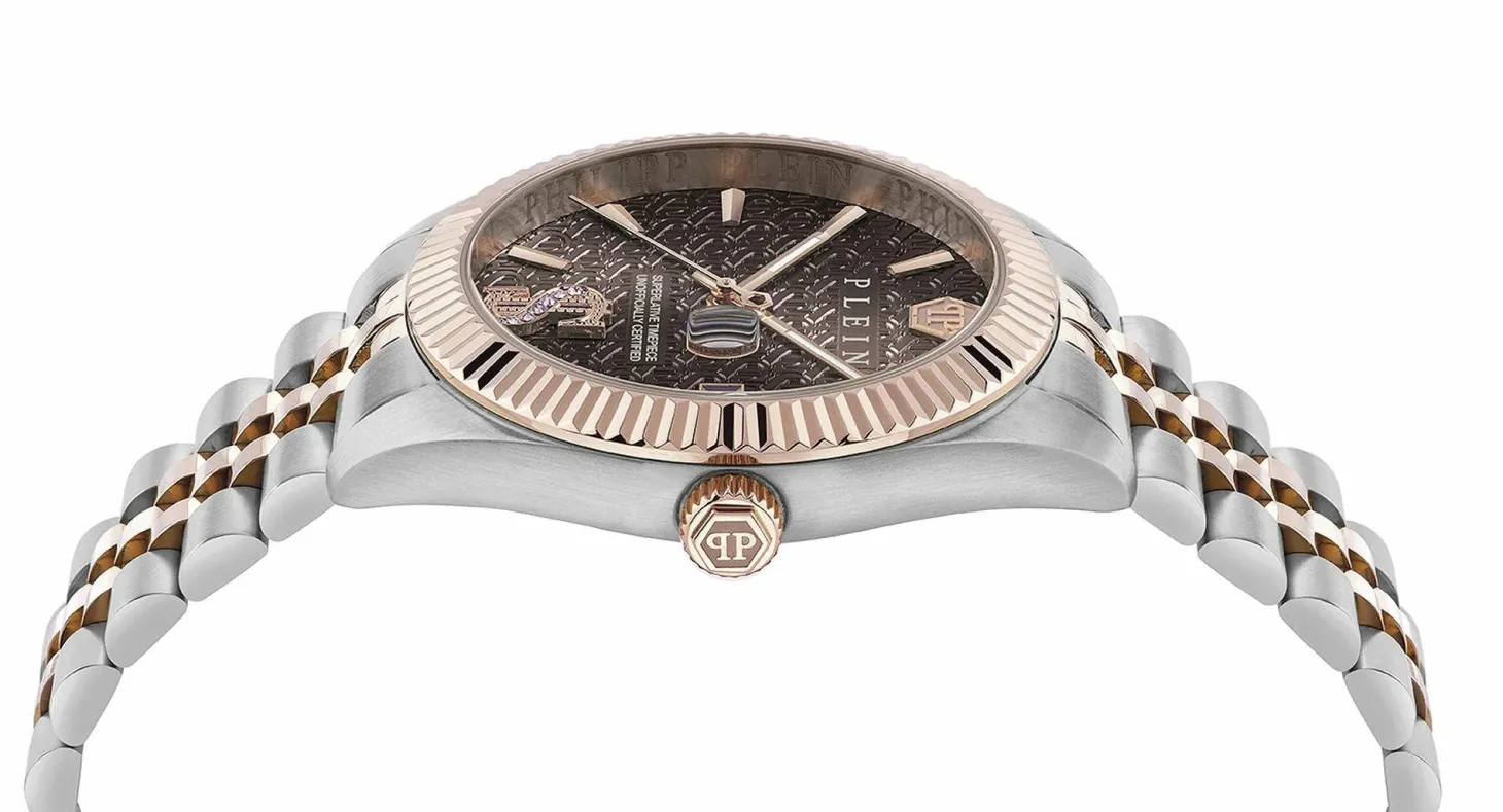 Philipp Plein Uhr Herren Date Superlative Crystal PWMFA0925