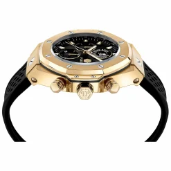 Philipp Plein Uhr Herren Plein Chrono Royal Gold/Schwarz PWLFA0325