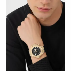 Philipp Plein Uhr Herren Plein Chrono Royal Gold/Schwarz PWLFA0325