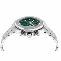 Philipp Plein Uhr Herren Plein Chrono Royal Grün/Silber PWLFA0425