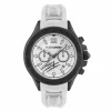 Plein Sport Herren Chronograph Warrior Tech PS6BA0224 Schwarz Weiß 47 mm
