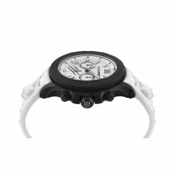 Plein Sport Herren Chronograph Warrior Tech PS6BA0224 Schwarz Weiß 47 mm