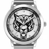Plein Sport Herren Uhr Iron Tiger PSKDA0524 Edelstahl Silber 44 mm