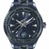 Plein Sport Herren Uhr LINEMAN PS5BA1224 Edelstahl IP Blue 45 mm