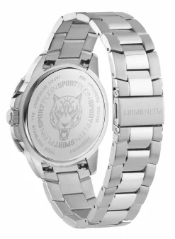 Plein Sport Herren Uhr Rampage PSGDA0624 Edelstahl Silber 44 mm