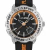 Plein Sport Herren Uhr Rampage PSGDA0324 Schwarz/Orange Silikon 44 mm