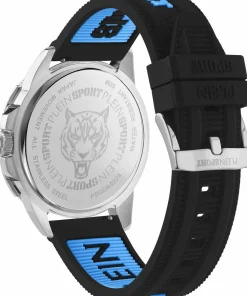 Plein Sport Herren Uhr Rampage PSGDA0224 Blau‑Weiß Silikon 44 mm