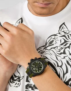 Plein Sport Herrenuhr Hurricane Chrono