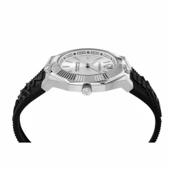 Plein Sport Herrenuhr Metronaut PSCGA0225 Silber Schwarz 42 mm Quarz