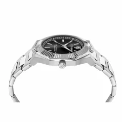 Plein Sport Herrenuhr Metronaut PSCGA0425 Silber Schwarz 42 mm
