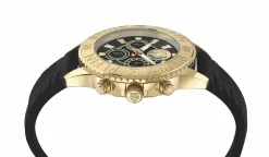 Plein Sport Uhr Herren Glam Chrono Schwarz/Gold PSMEA0224