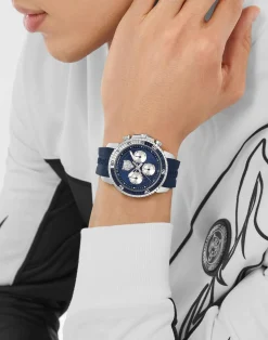 Plein Sport Uhr Herren POWERLIFT PSPBA0223 Blau / Silber