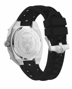Plein Sport Uhr Herren THUNDER FORCE PS8BA0124 Schwarz / Silber