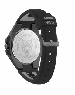 Plein Sport Uhr Herren TIGERMASTER PS7BA0424 Schwarz / Silikon