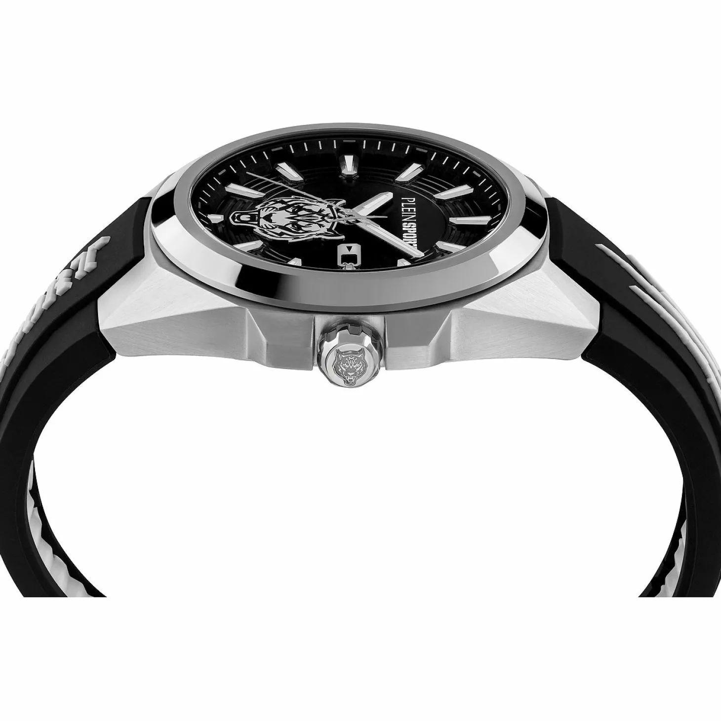 Plein Sport Uhr Herren TIGERMASTER PS7BA0124 Schwarz / Silber