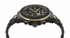 Plein Sport Uhr Herren WARRIOR TECH PS6BA0824 Schwarz / Schwarz