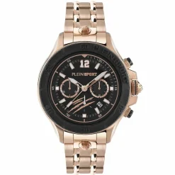 Plein Sport Uhr Herren WARRIOR TECH PS6BA0924 Roségold / Schwarz
