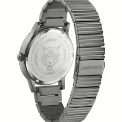 Plein Sport Unisex Uhr IRON TIGER PSKDA0724 Blau Grau Edelstahl 44 mm