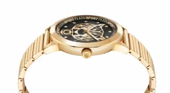 Plein Sport Unisex Uhr Iron Tiger PSKDA0924 Gold/Schwarz Edelstahl 44 mm