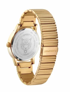 Plein Sport Unisex Uhr Iron Tiger PSKDA0924 Gold/Schwarz Edelstahl 44 mm