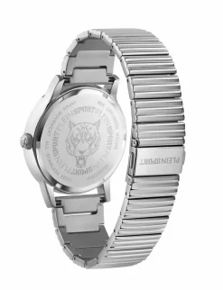 Plein Sport Unisex Uhr Iron Tiger PSKDA0624 Edelstahl Silber‑Schwarz 44 mm