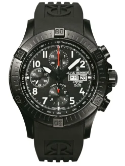 Revue Thommen Automatik Armbanduhr Airspeed Xlarge Pioneer Chrono