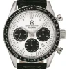 Revue Thommen Herren Armbanduhr Automatic Aviator 42 mm Chronograph, Tachymeter Armband Leather 17000.6532