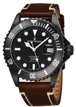 Revue Thommen Herren Armbanduhr Automatik Taucheruhr XL Diver Analog Automatik Edelstahl 17571.2577