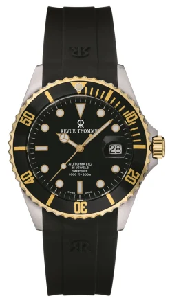 Revue Thommen Herren Armbanduhr Automatic 42 mm Armband Silikon 17571.2847