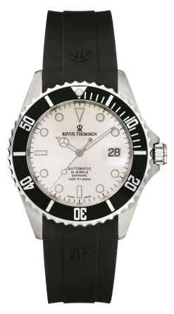 Revue Thommen Herren Armbanduhr Automatic 42 mm Armband Silikon 17571.2827