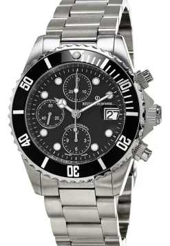 Revue Thommen Herren Armbanduhr Automatik Taucheruhr Diver Chrono Edelstahl 17571.6137