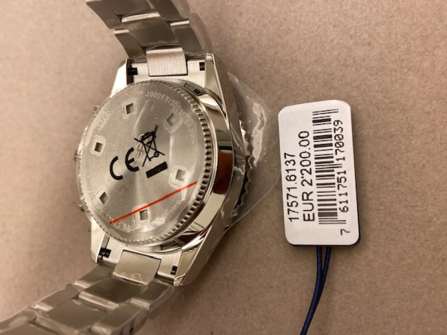 Revue Thommen Herren Armbanduhr Automatik Taucheruhr Diver Chrono Edelstahl 17571.6137